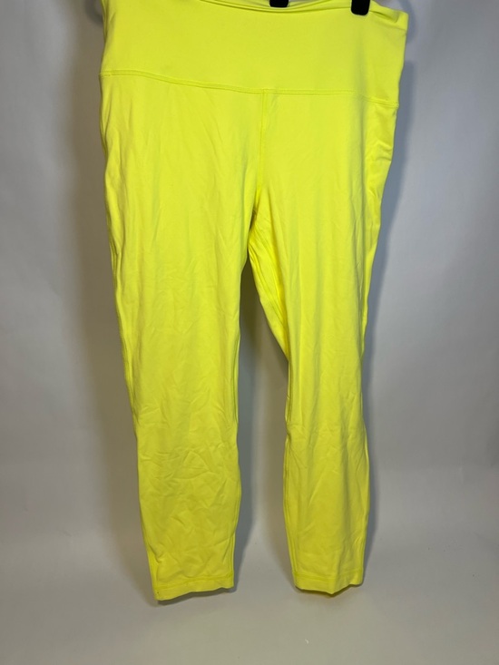 lululemon athletica Pants - lululemon athletica Neon Yellow Wunder Train Everlux